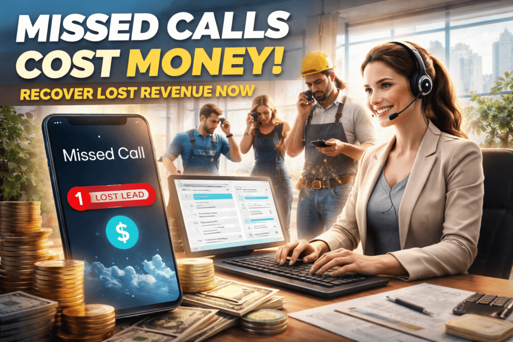 missed calls cost money smartcallz ai receptionist for small business new jersey