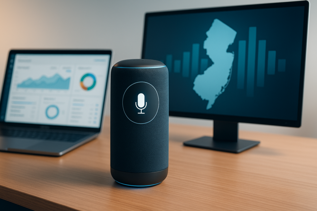 Local AI voice assistants for New Jersey businesses transforming customer service and lead capture.