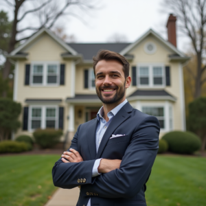 AI call handling for real estate agents capturing buyer lead on smartphone