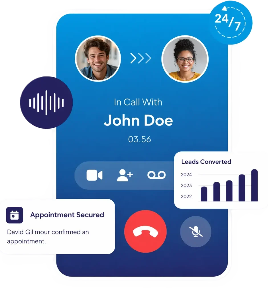 SmartCallz in New Jersey has essential AI voice and AI chatbots for local Real estste agent, roofer, plumber, landscaper to comeplete their smart features locally.
