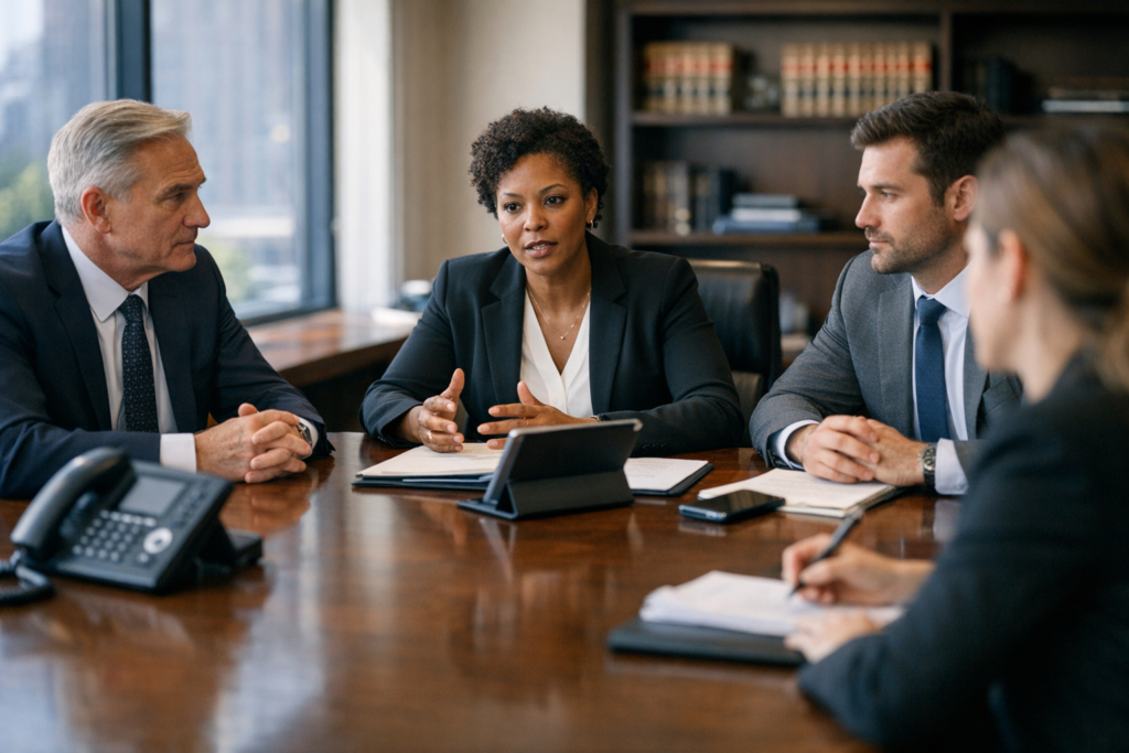 Phone system modernization for law firms with AI receptionist answering client call