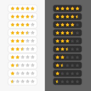 Google reviews and local SEO map pack results on a mobile phone